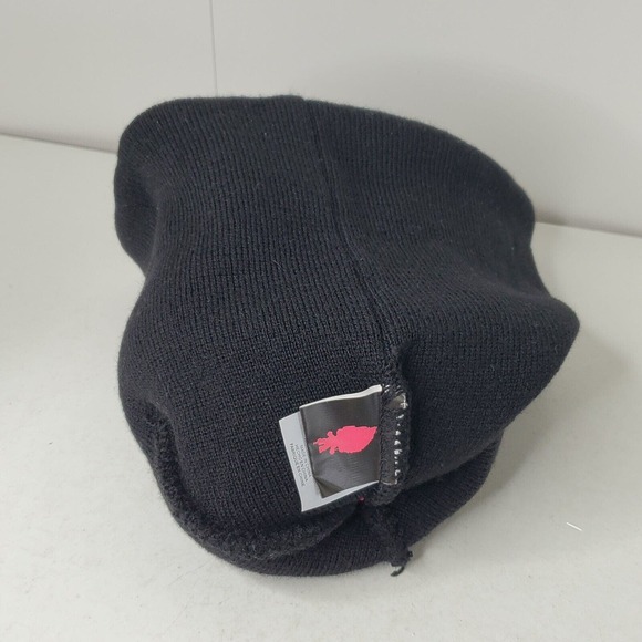 Troll Beanie Knit Hat Skullcap w/ Pom Pom Black Multi-Color NEW Trolls Winter - Picture 8 of 10